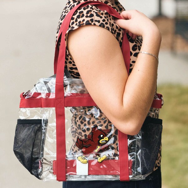 ISU Walking Cy Cardinal Clear Rachelle 2.0 Bag